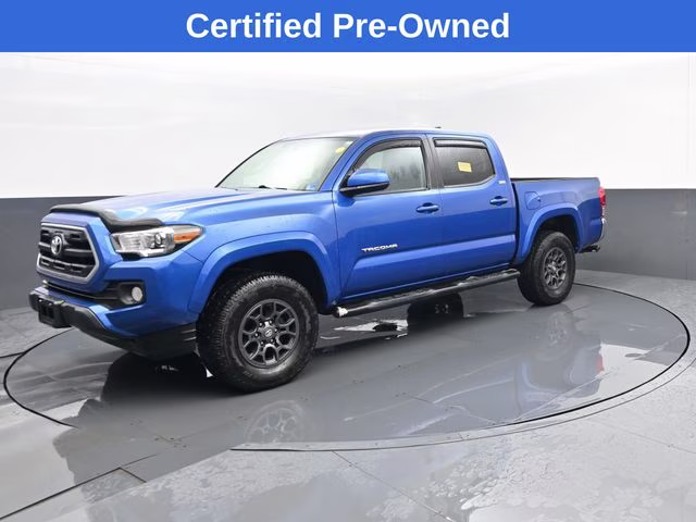 2017 Blazing Blue Toyota Tacoma SR5 4X4 Truck