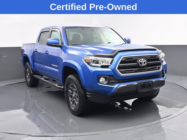 2017 Blazing Blue Toyota Tacoma SR5 4X4 Truck