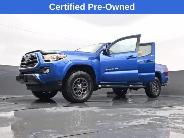 2017 Blazing Blue Toyota Tacoma SR5 4X4 Truck