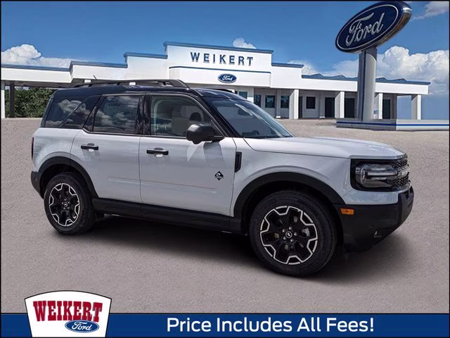 2026 Space White Metallic Ford Bronco Sport Outer Banks 4X4 SUV