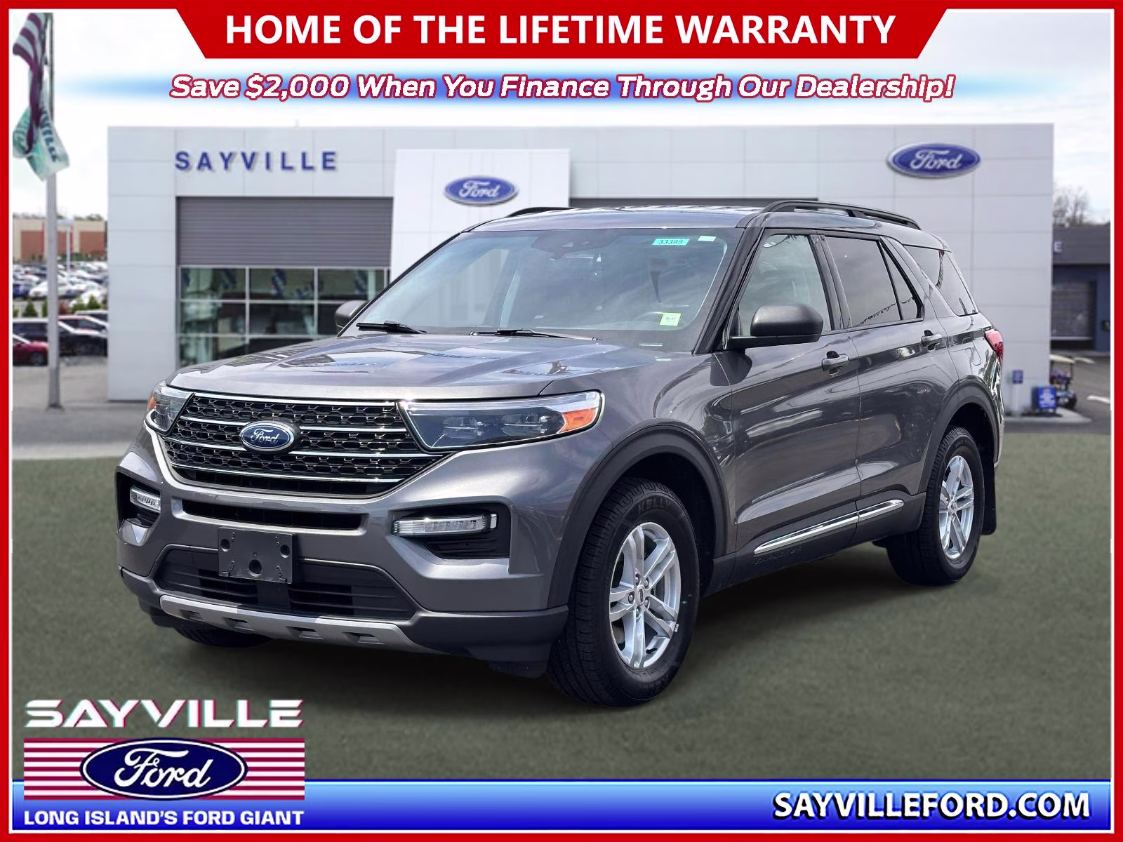 2023 Carbonized Gray Metallic Ford Explorer XLT 4WD 4X4 SUV