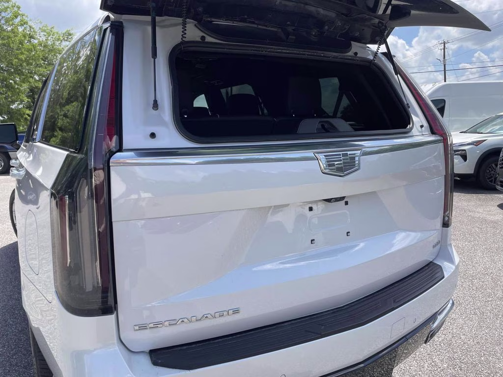 2023 Crystal White Tricoat Cadillac Escalade Premium Luxury 4X4 SUV