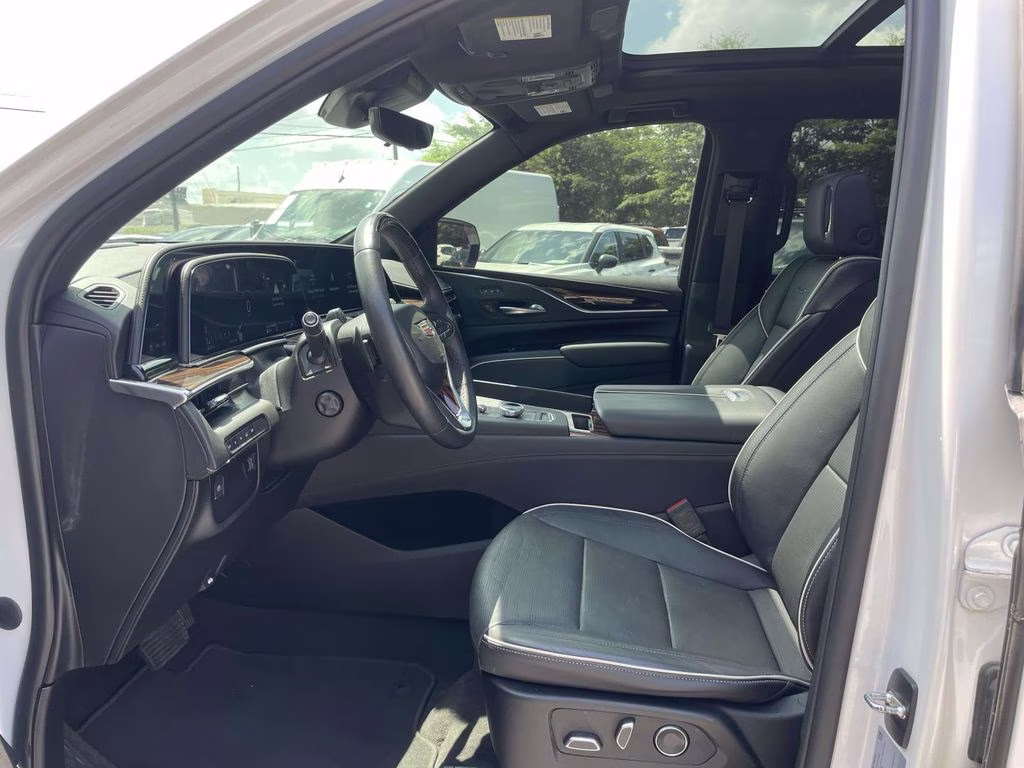 2023 Crystal White Tricoat Cadillac Escalade Premium Luxury 4X4 SUV