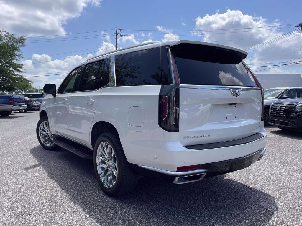 2023 Crystal White Tricoat Cadillac Escalade Premium Luxury 4X4 SUV