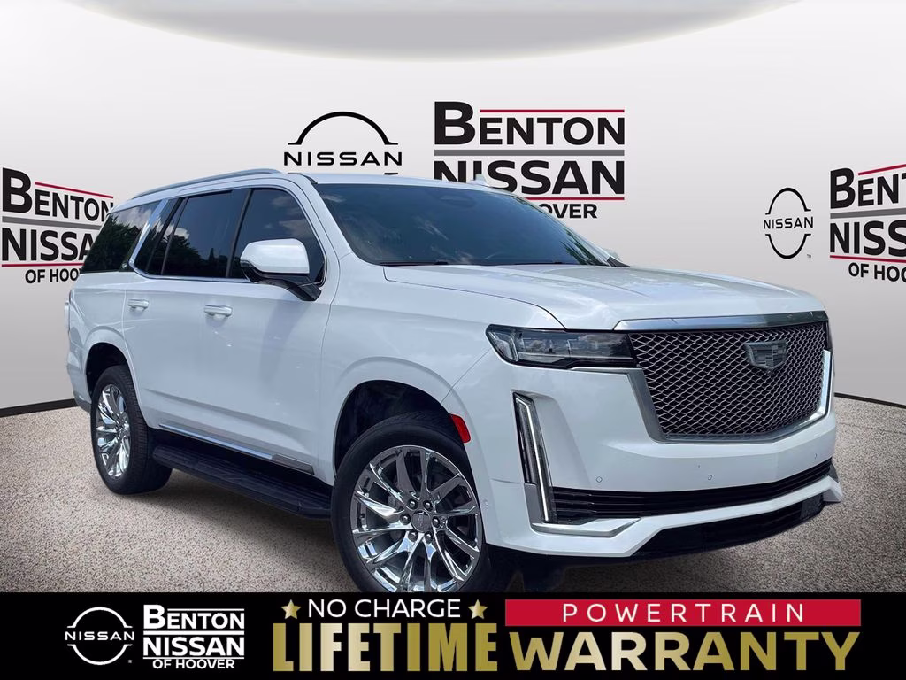 2023 Crystal White Tricoat Cadillac Escalade Premium Luxury 4X4 SUV