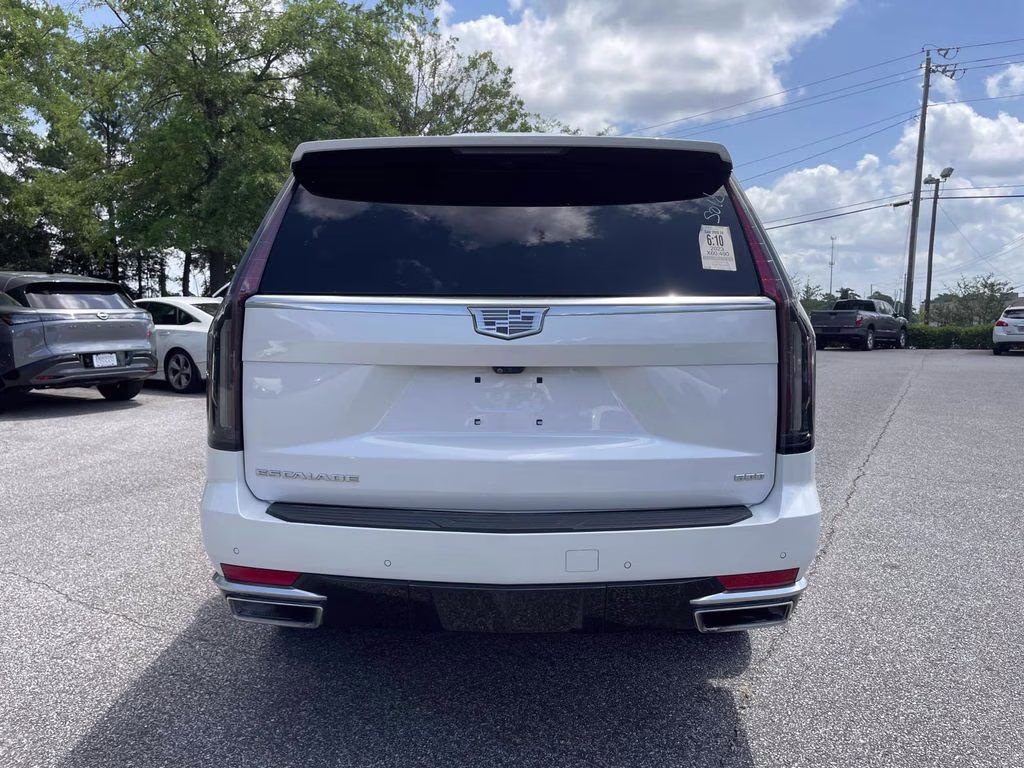 2023 Crystal White Tricoat Cadillac Escalade Premium Luxury 4X4 SUV