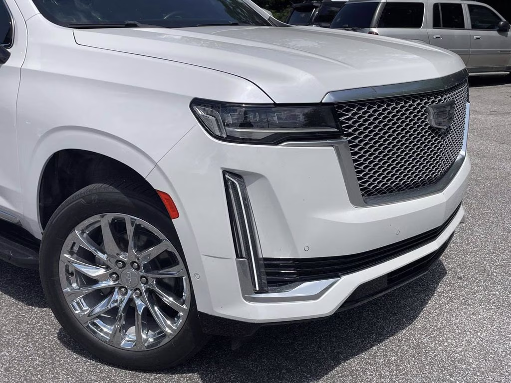 2023 Crystal White Tricoat Cadillac Escalade Premium Luxury 4X4 SUV