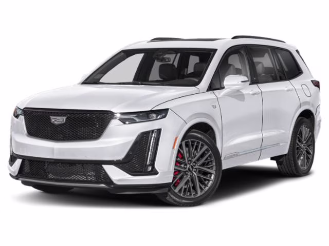 2024 Crystal White Tricoat Cadillac XT6 Sport AWD SUV