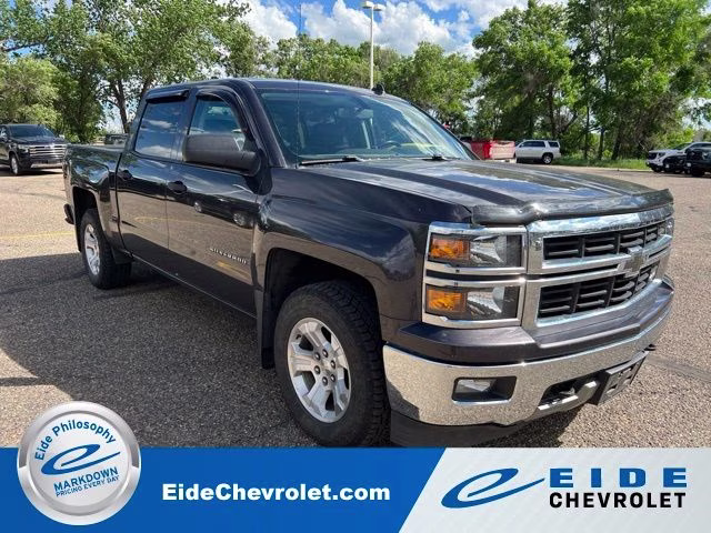 2014 Tungsten Metallic Chevrolet Silverado 1500 LT 4X4 Truck