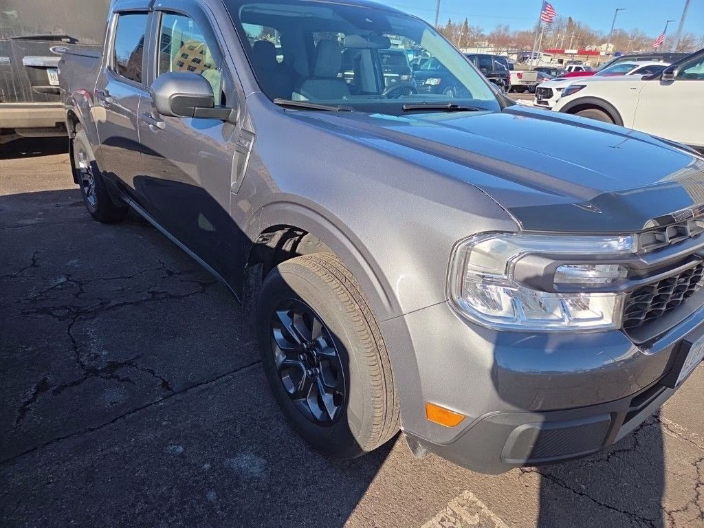 2023 Carbonized Gray Metallic Ford Maverick XLT Luxury Pkg & Co-Pilot 360 AWD Truck
