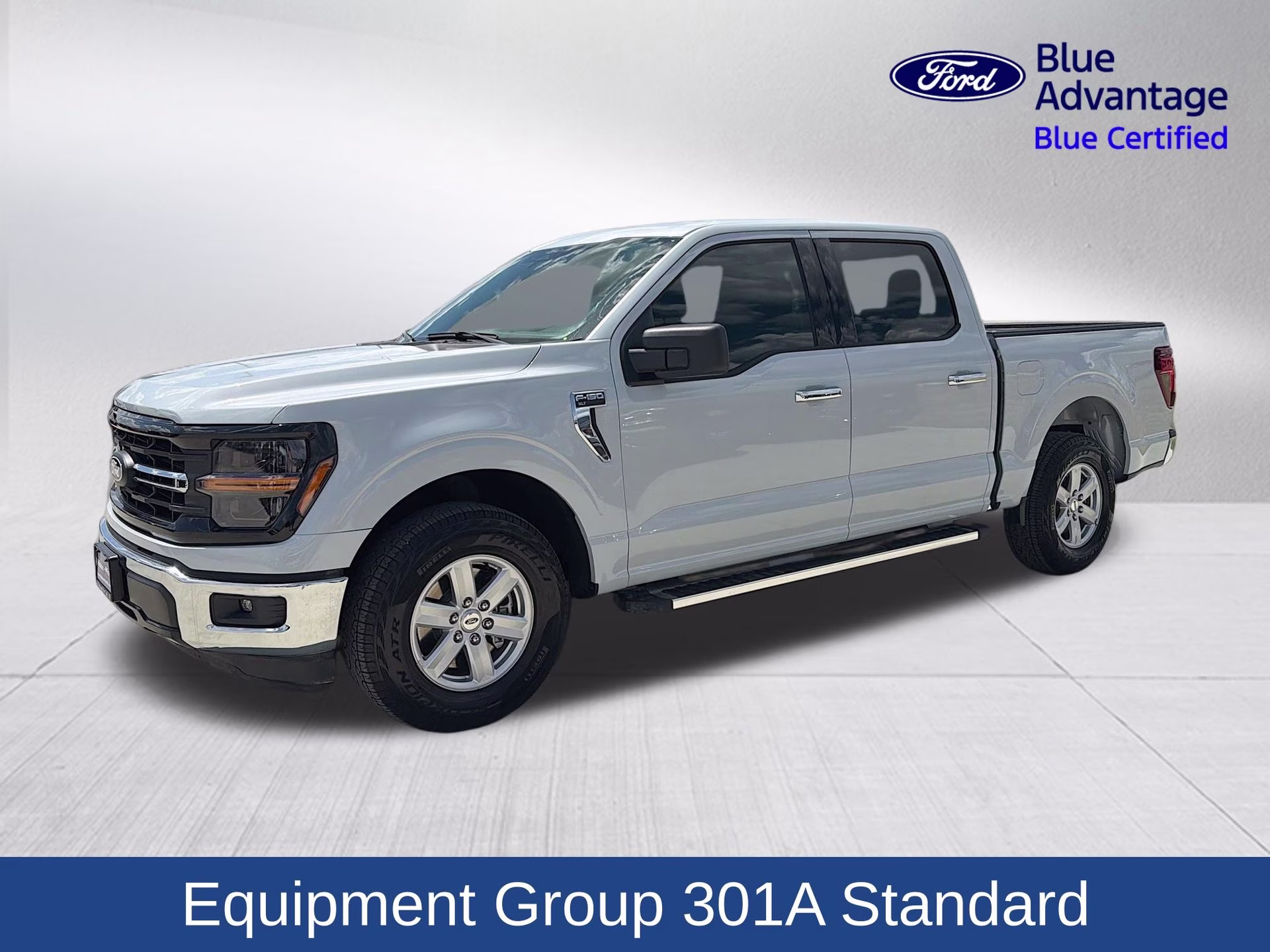 2025 Space White Metallic Ford F-150 XLT RWD Truck