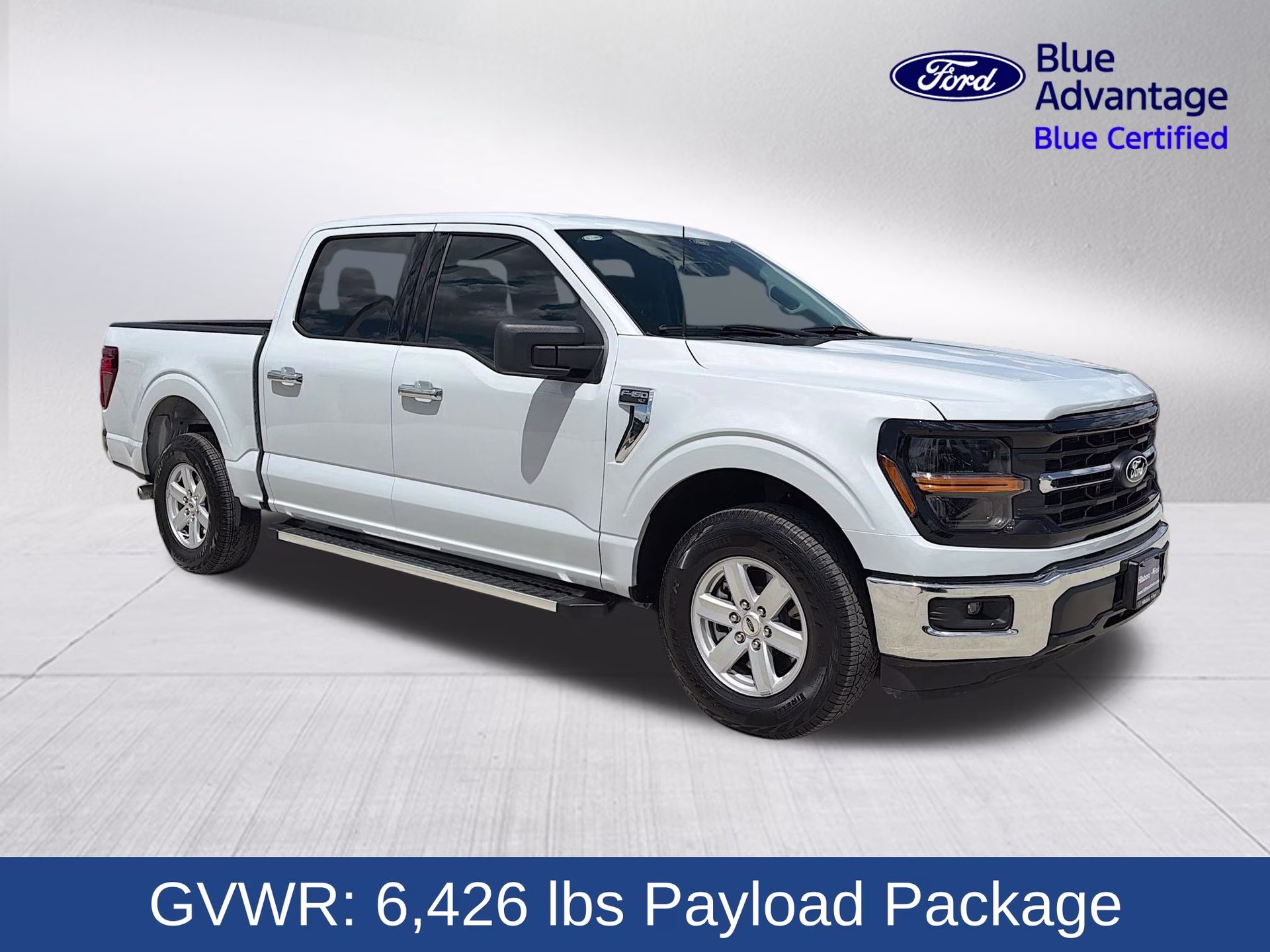 2025 Space White Metallic Ford F-150 XLT RWD Truck