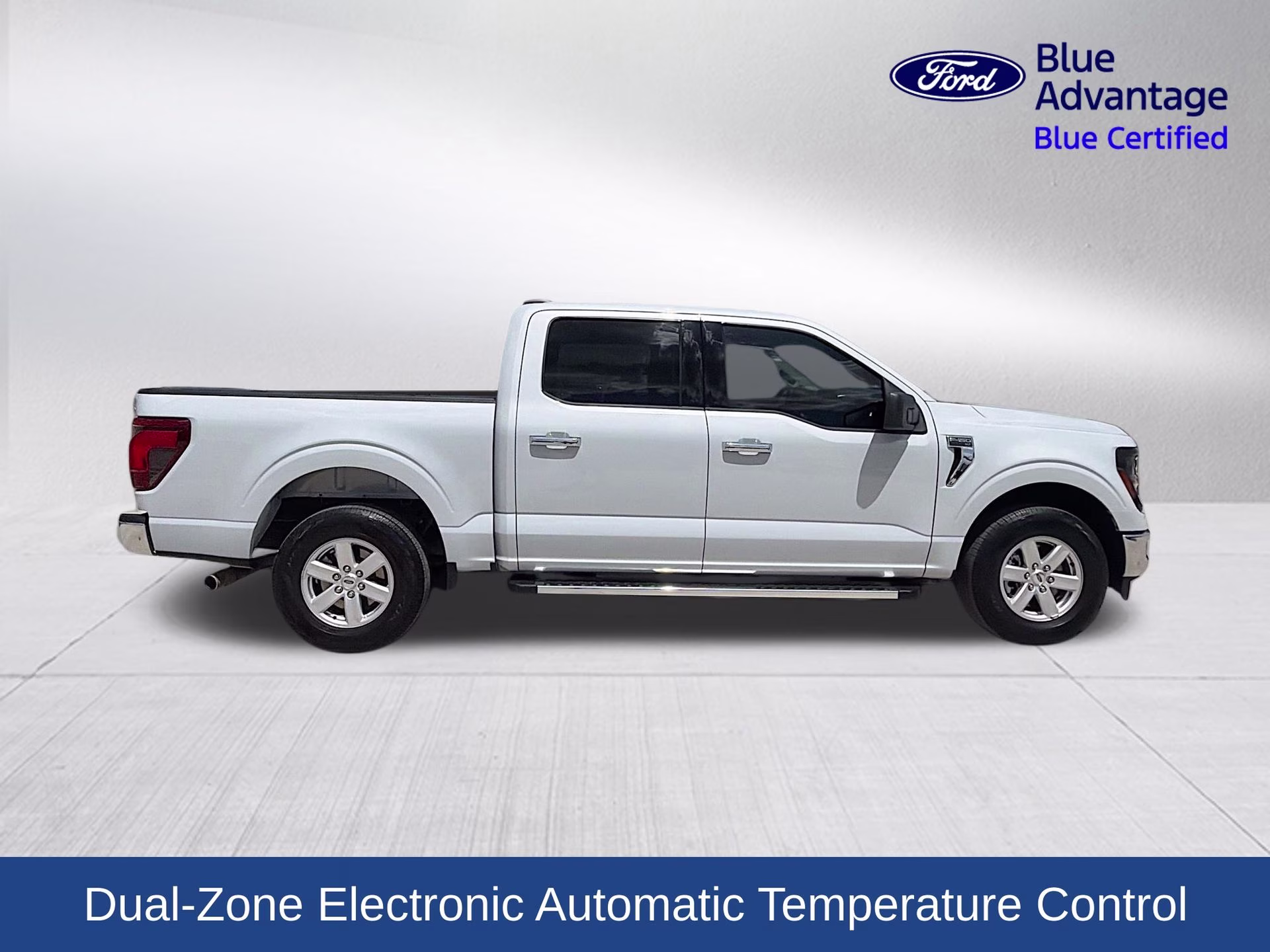 2025 Space White Metallic Ford F-150 XLT RWD Truck