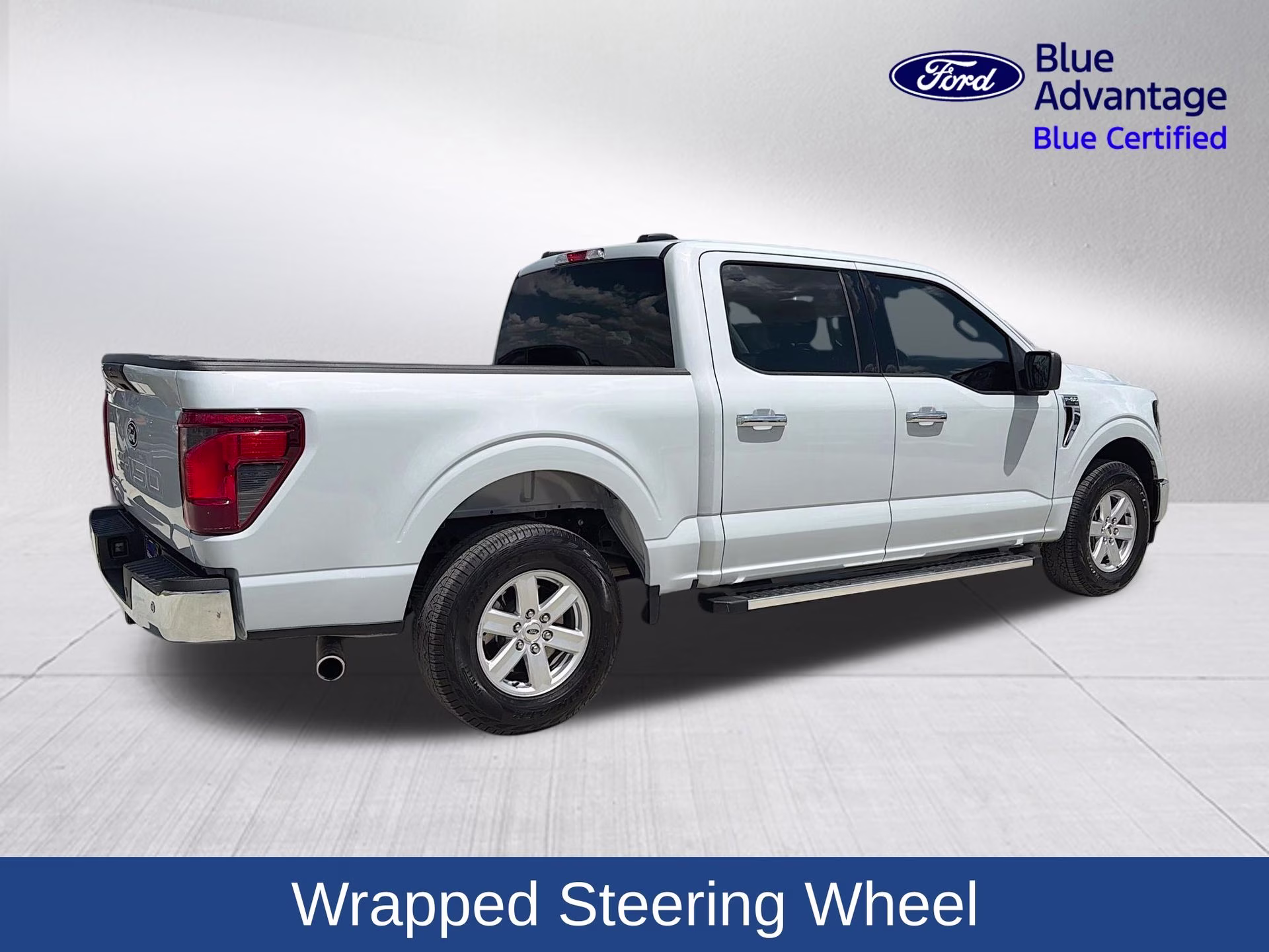 2025 Space White Metallic Ford F-150 XLT RWD Truck