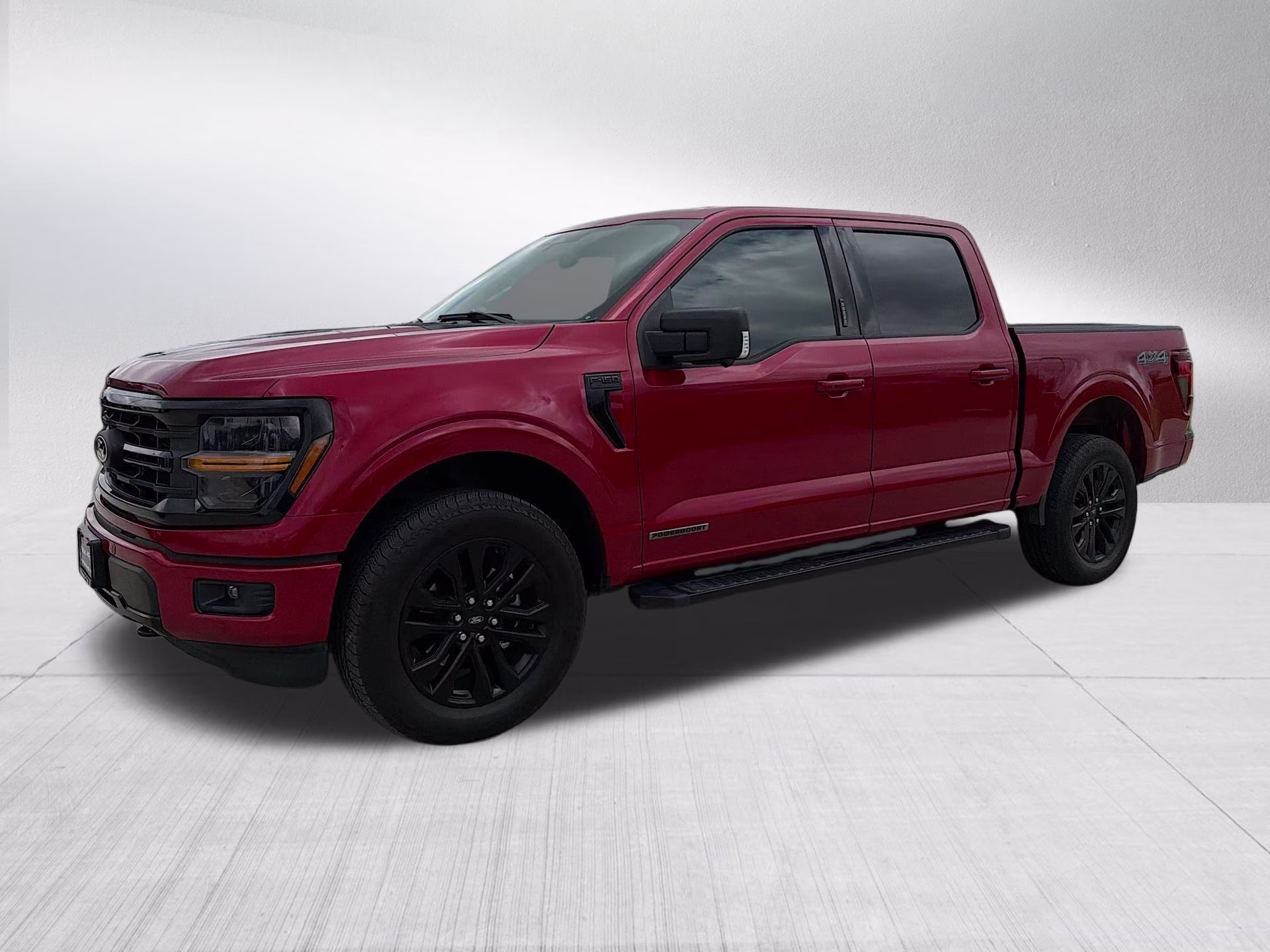 2024 Rapid Red Metallic Tinted Clearcoat Ford F-150 XLT 4X4 Truck