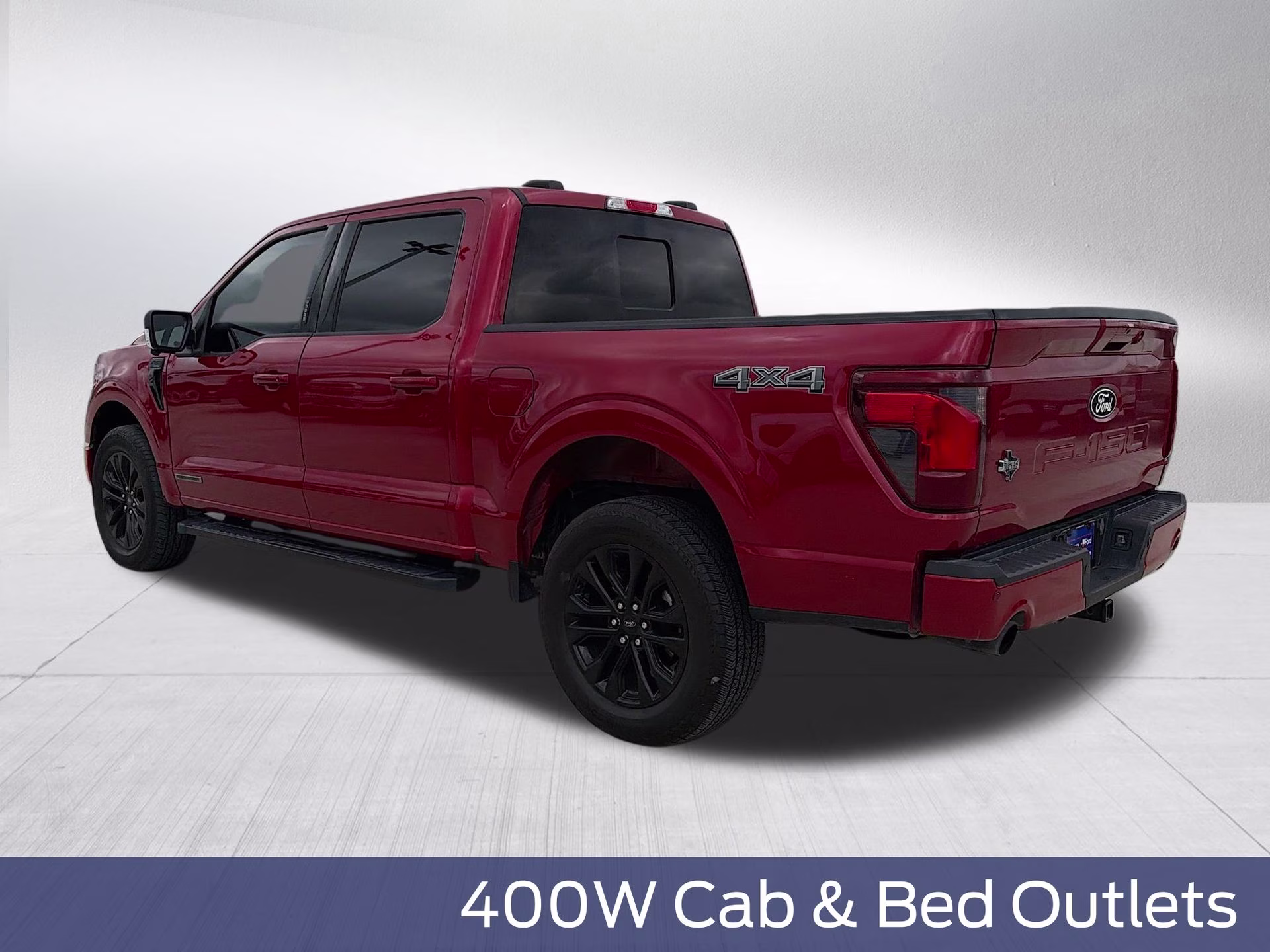 2024 Rapid Red Metallic Tinted Clearcoat Ford F-150 XLT 4X4 Truck