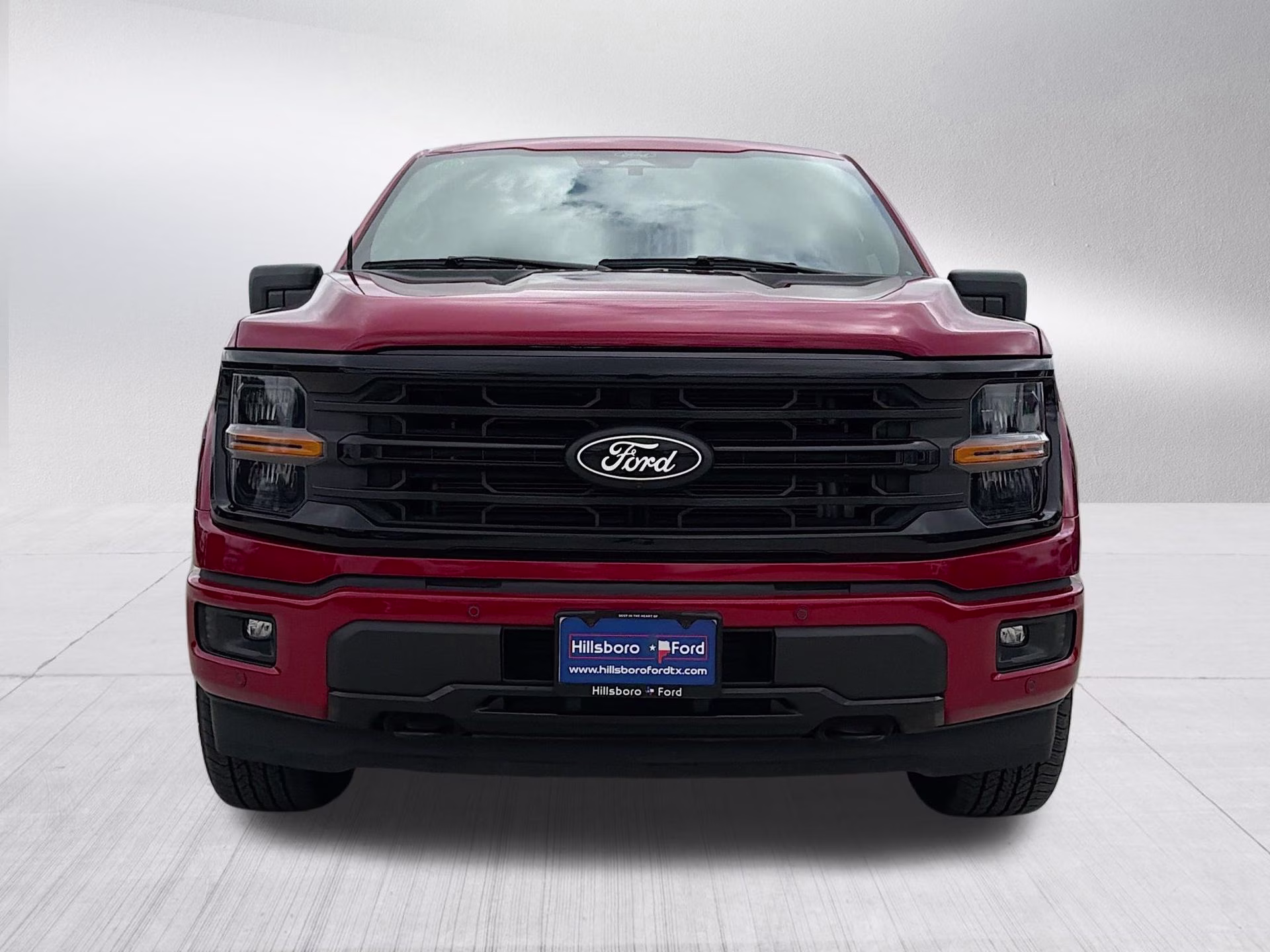 2024 Rapid Red Metallic Tinted Clearcoat Ford F-150 XLT 4X4 Truck
