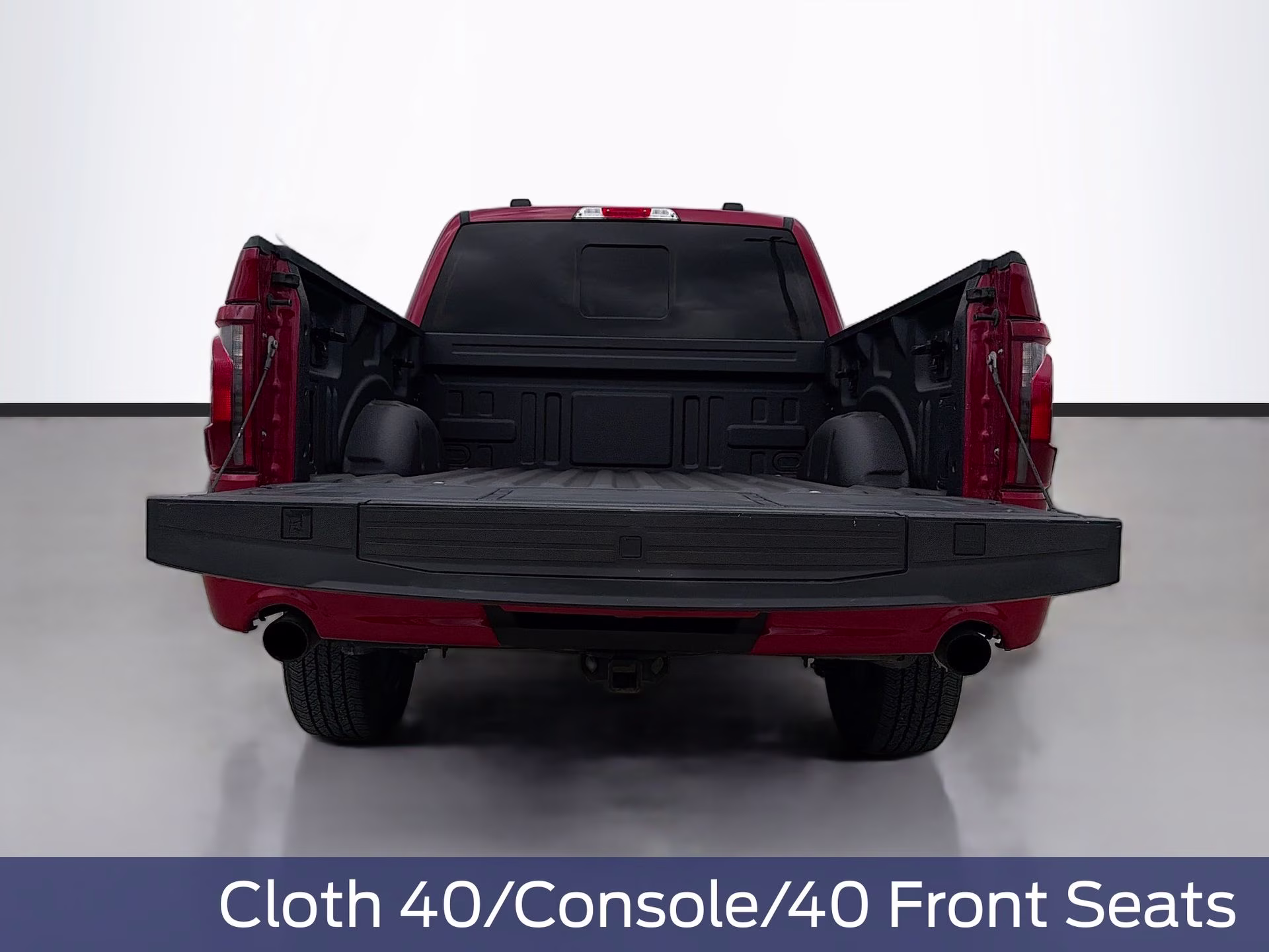 2024 Rapid Red Metallic Tinted Clearcoat Ford F-150 XLT 4X4 Truck