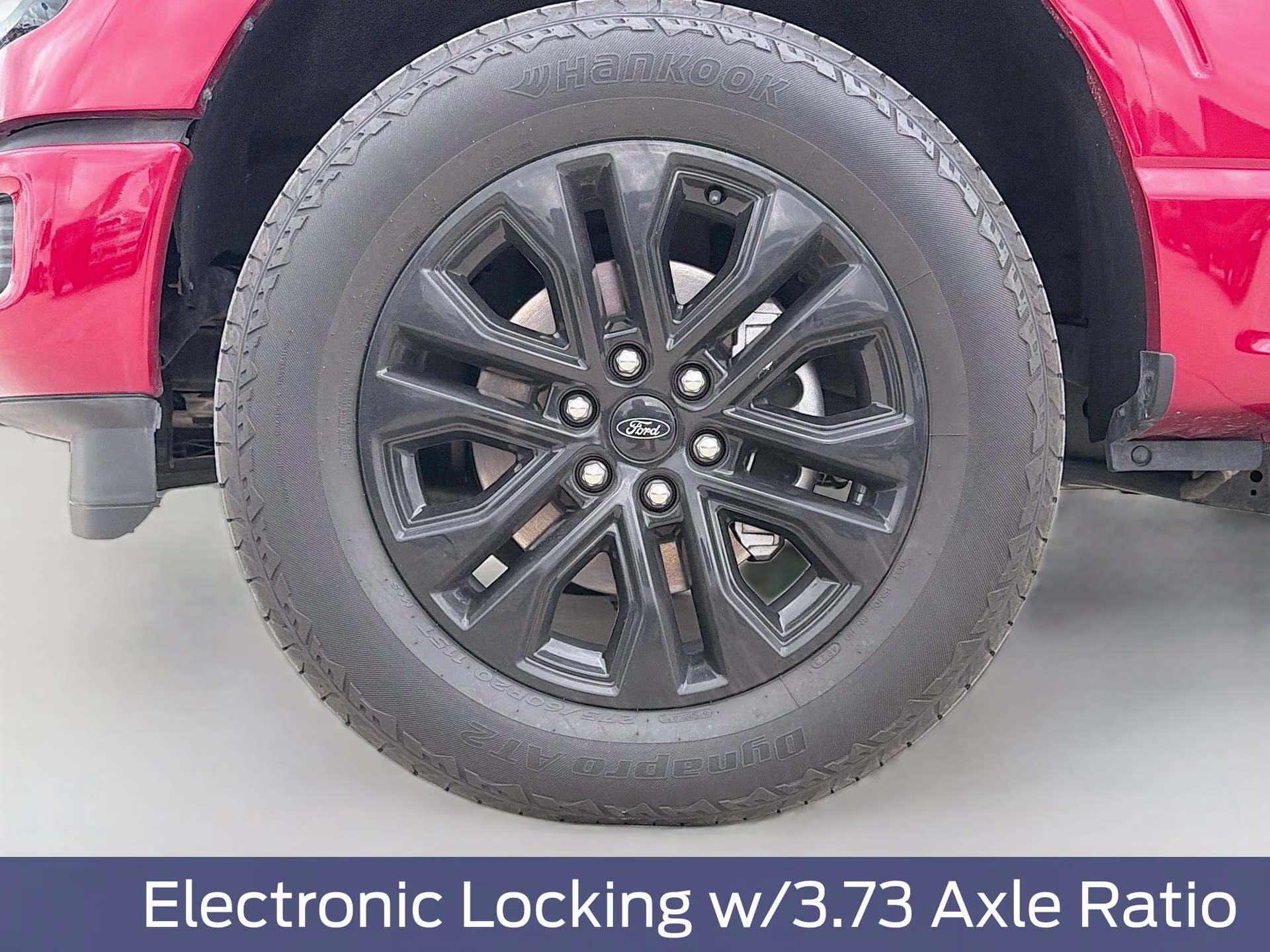 2024 Rapid Red Metallic Tinted Clearcoat Ford F-150 XLT 4X4 Truck