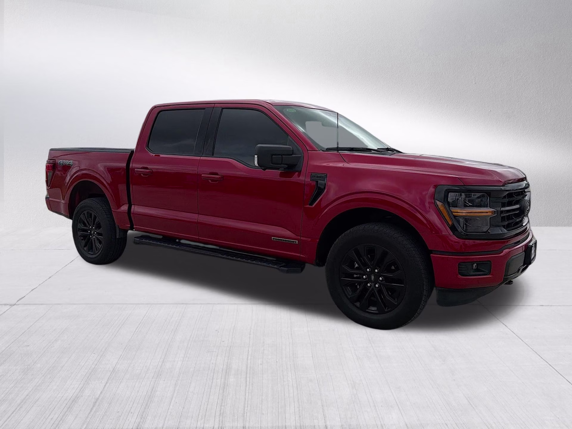2024 Rapid Red Metallic Tinted Clearcoat Ford F-150 XLT 4X4 Truck