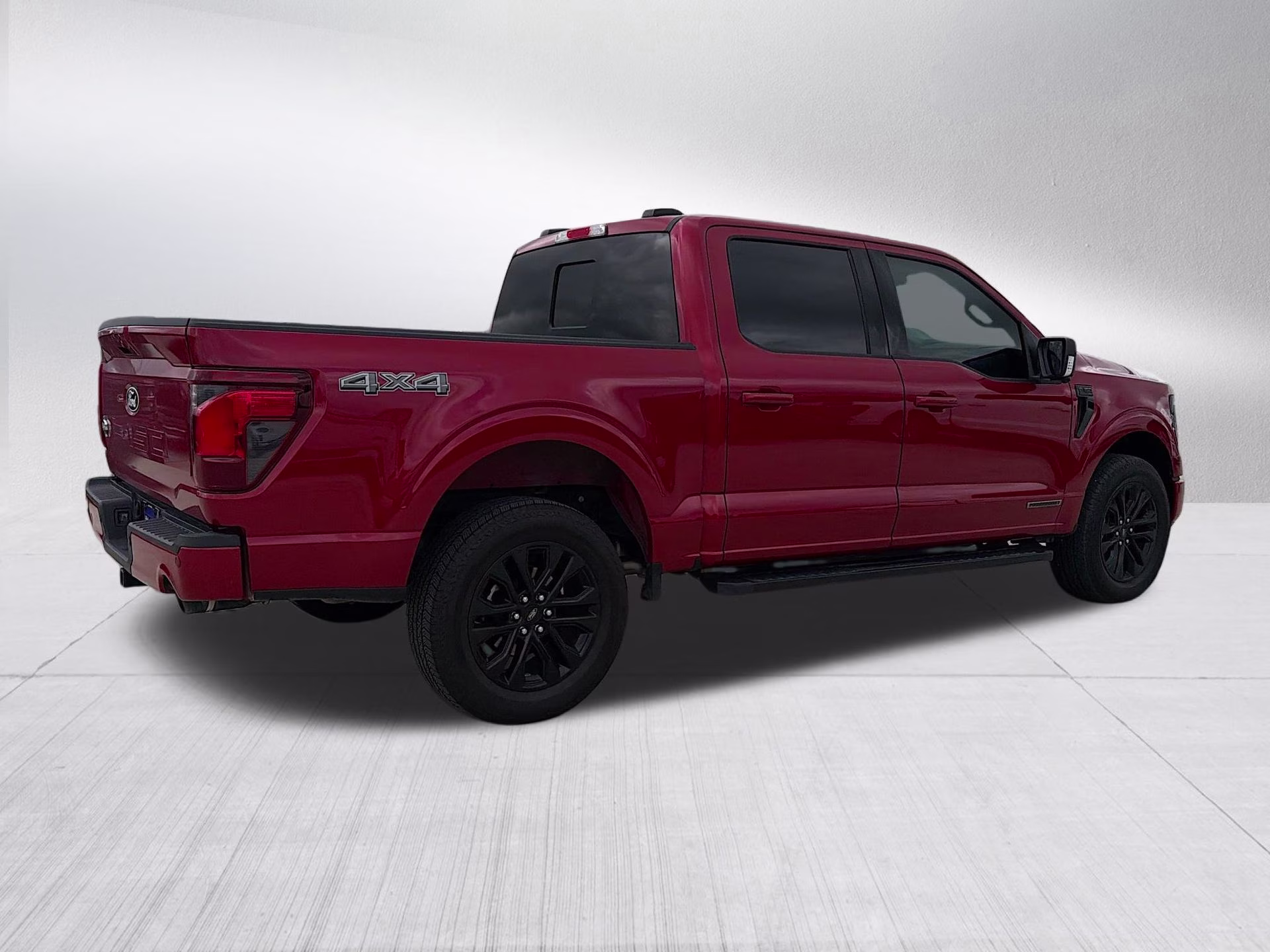 2024 Rapid Red Metallic Tinted Clearcoat Ford F-150 XLT 4X4 Truck