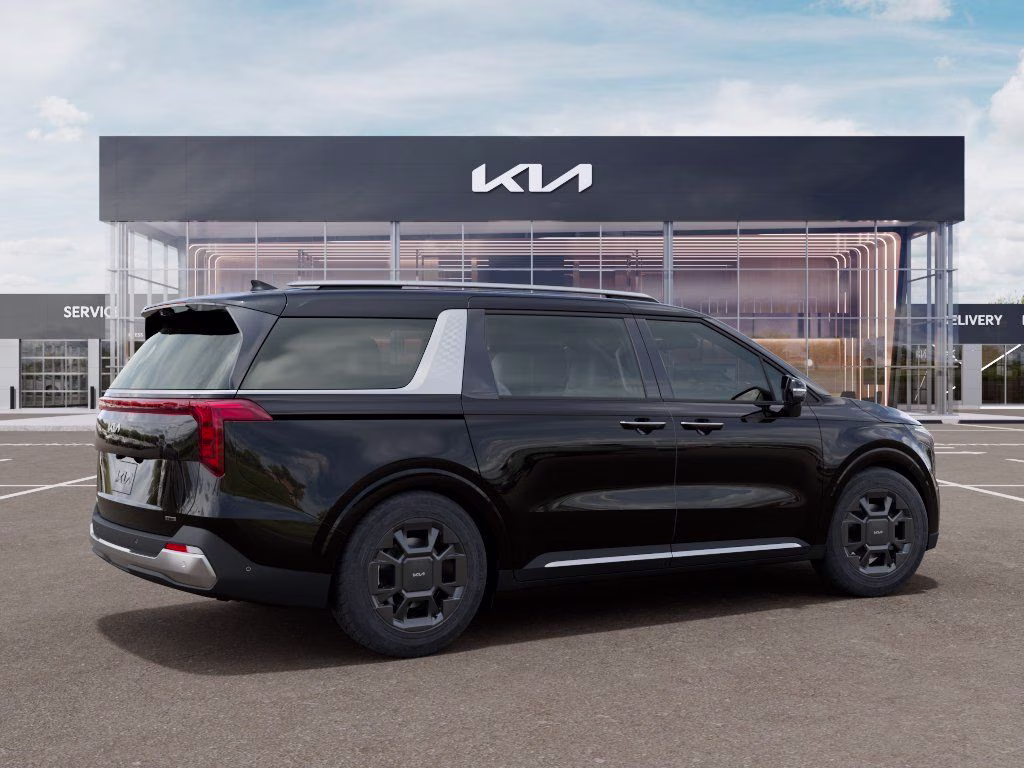 2026 Aurora Black Pearl Kia Carnival Hybrid SX FWD Van