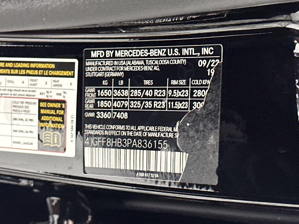 2023 Obsidian Black Metallic Mercedes-Benz GLS Maybach GLS 600 AWD SUV