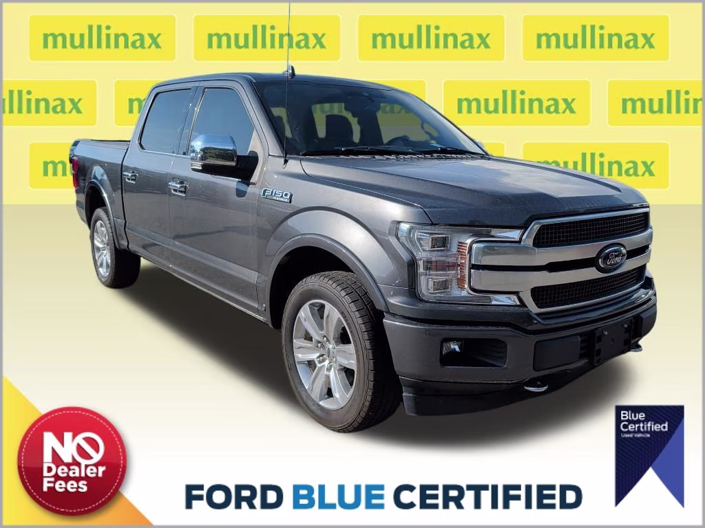 2018 Magnetic Metallic Ford F-150 Platinum 4X4 Truck