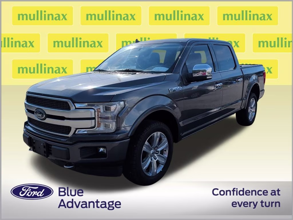 2018 Magnetic Metallic Ford F-150 Platinum 4X4 Truck