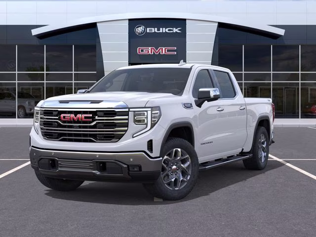 2026 Glacier White Tricoat GMC Sierra 1500 SLT 4X4 Truck