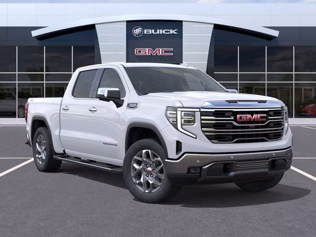 2026 Glacier White Tricoat GMC Sierra 1500 SLT 4X4 Truck