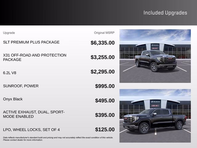 2026 Onyx Black GMC Sierra 1500 SLT 4X4 Truck