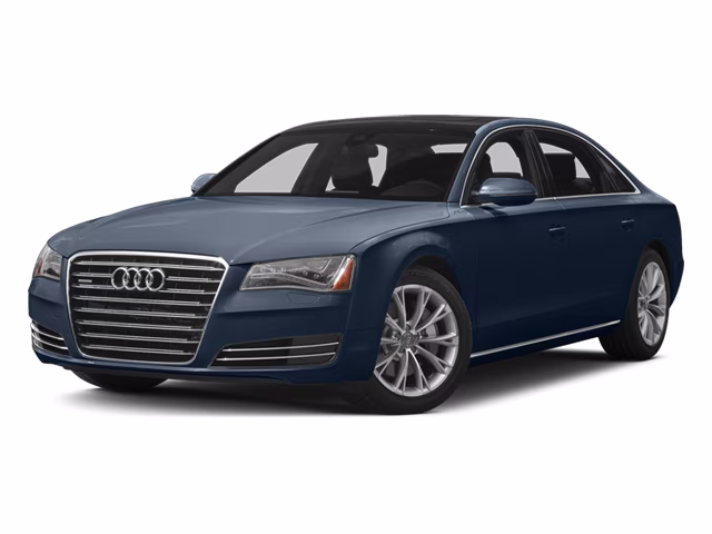2013 Blue Audi A8 L 4.0T AWD Sedan