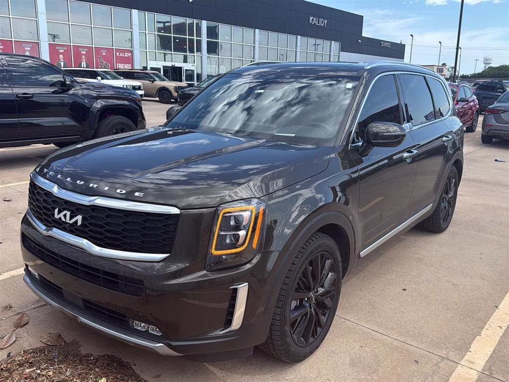2022 GREEN Kia Telluride AWD