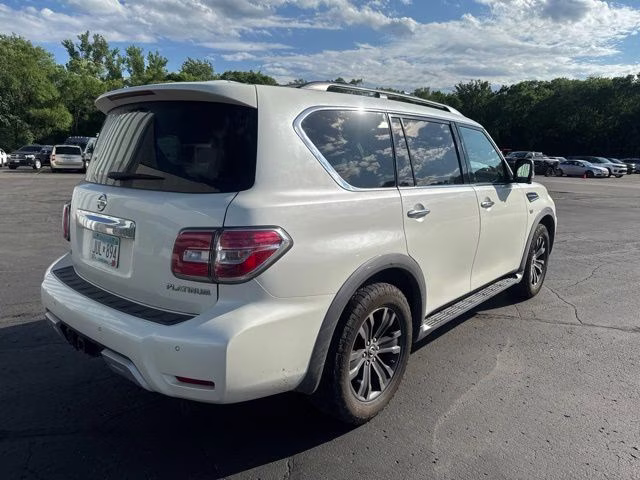 2017 Pearl White Nissan Armada Platinum 4X4 SUV