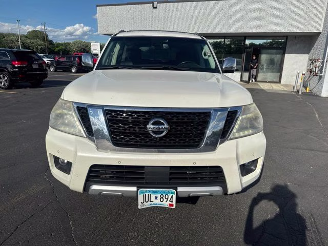 2017 Pearl White Nissan Armada Platinum 4X4 SUV