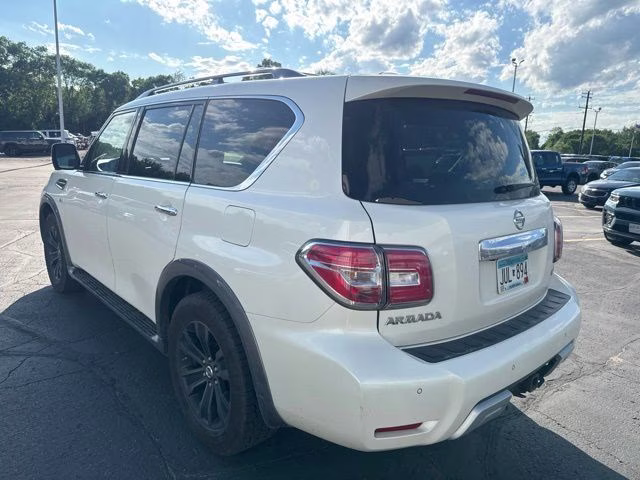 2017 Pearl White Nissan Armada Platinum 4X4 SUV