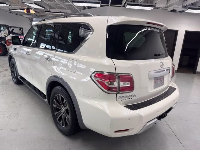 2017 Pearl White Nissan Armada Platinum 4X4 SUV