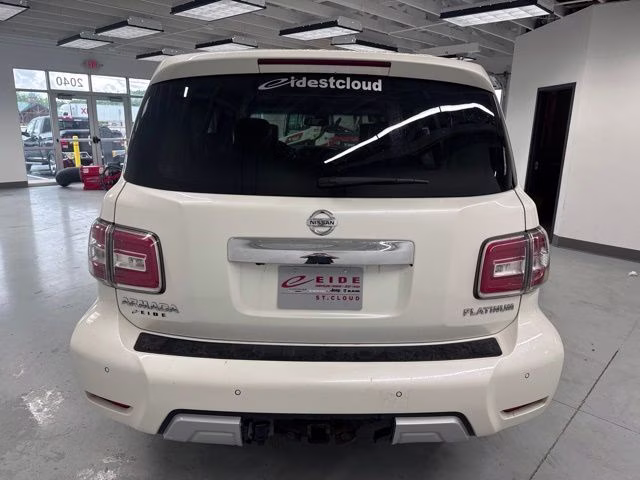 2017 Pearl White Nissan Armada Platinum 4X4 SUV