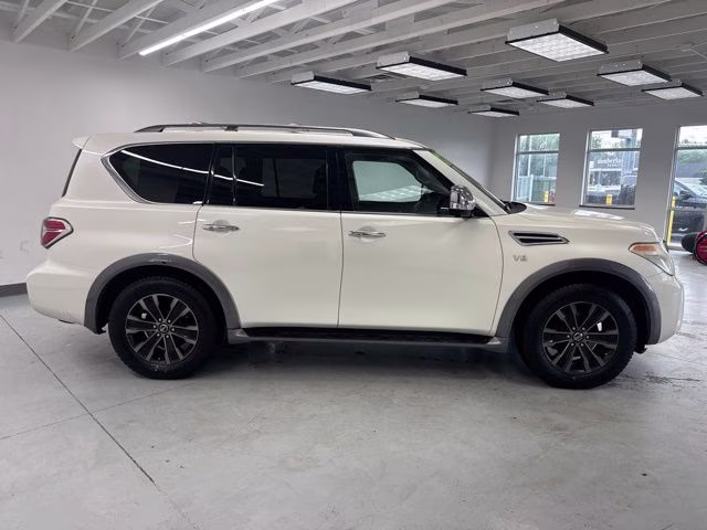 2017 Pearl White Nissan Armada Platinum 4X4 SUV