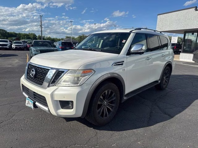 2017 Pearl White Nissan Armada Platinum 4X4 SUV
