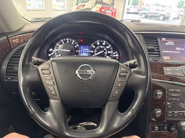 2017 Pearl White Nissan Armada Platinum 4X4 SUV