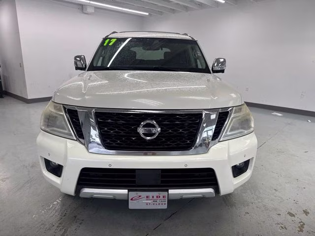 2017 Pearl White Nissan Armada Platinum 4X4 SUV