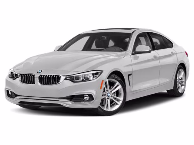 2020 White Metallic BMW 4 Series 430i Gran Coupe AWD Hatchback