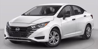 2025 Super Black Metallic Nissan Versa 1.6 S FWD Sedan