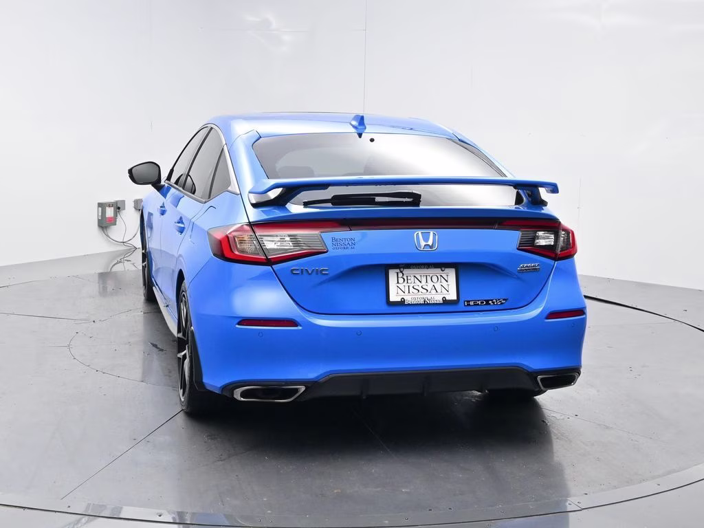 2022 Blue Honda Civic Sport Touring FWD Hatchback
