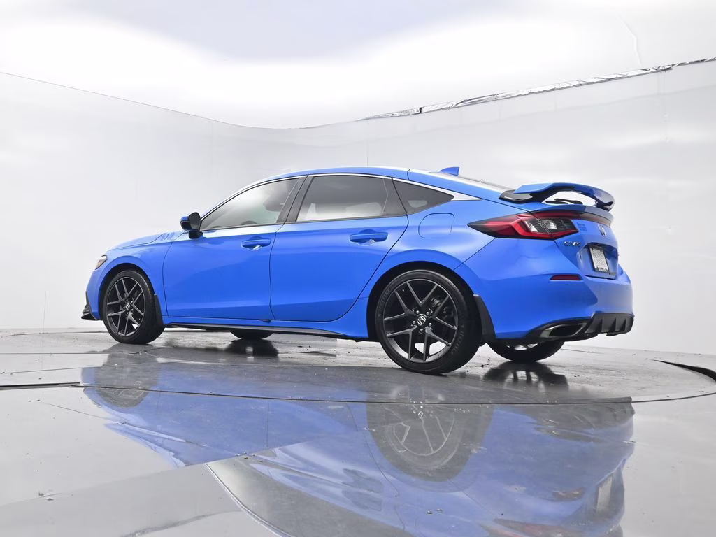 2022 Blue Honda Civic Sport Touring FWD Hatchback