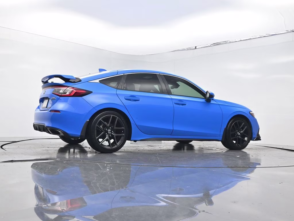 2022 Blue Honda Civic Sport Touring FWD Hatchback