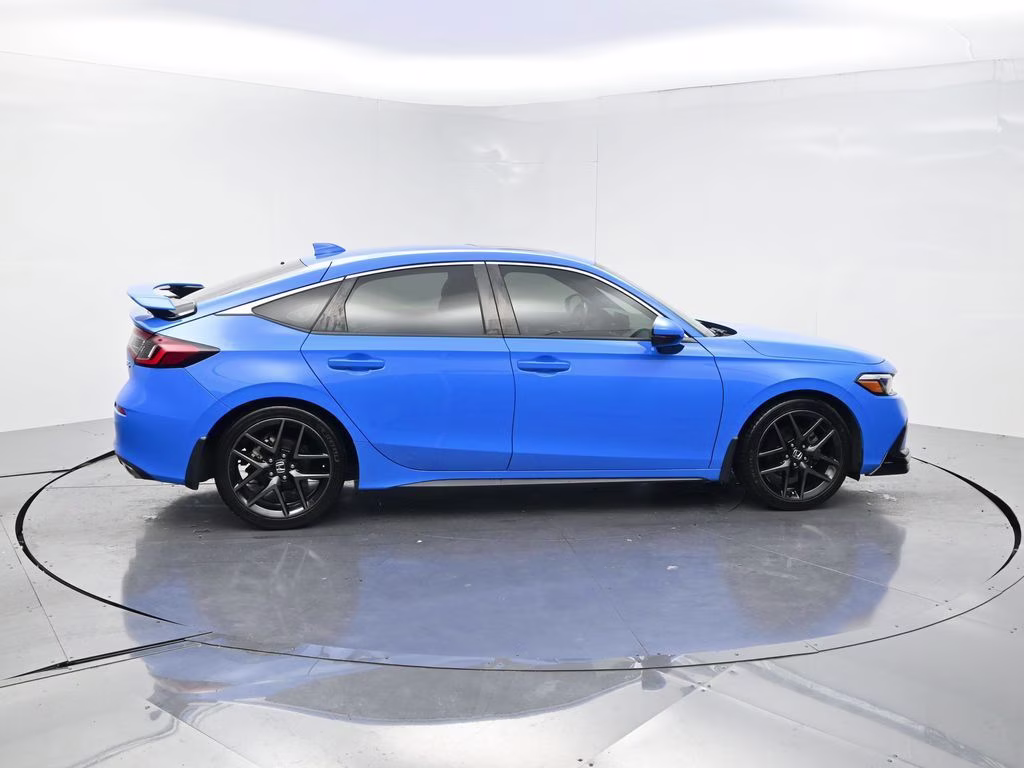 2022 Blue Honda Civic Sport Touring FWD Hatchback