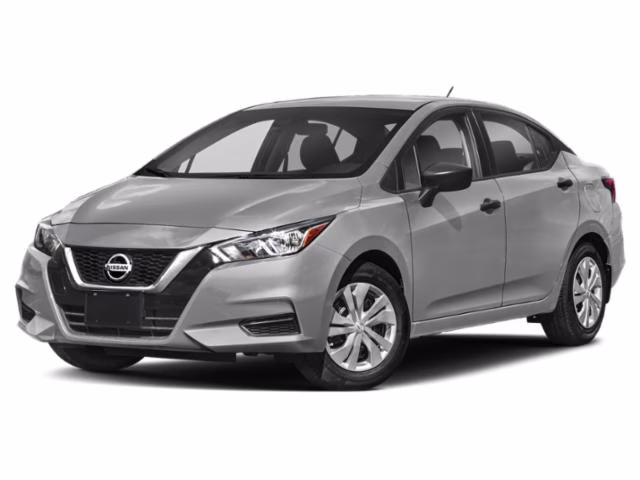 2021 Brilliant Silver Metallic Nissan Versa 1.6 SV FWD Sedan
